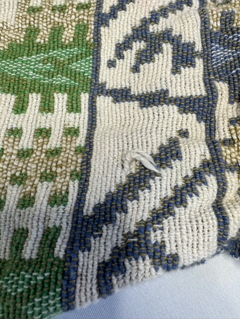Scully since 1906 Vintage Cream Bolero Green, Blue & Rust Aztec Inspired Western - Picture 5 of 8